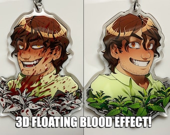 Keychain - 3D Blood Splatter - BTD - Strade