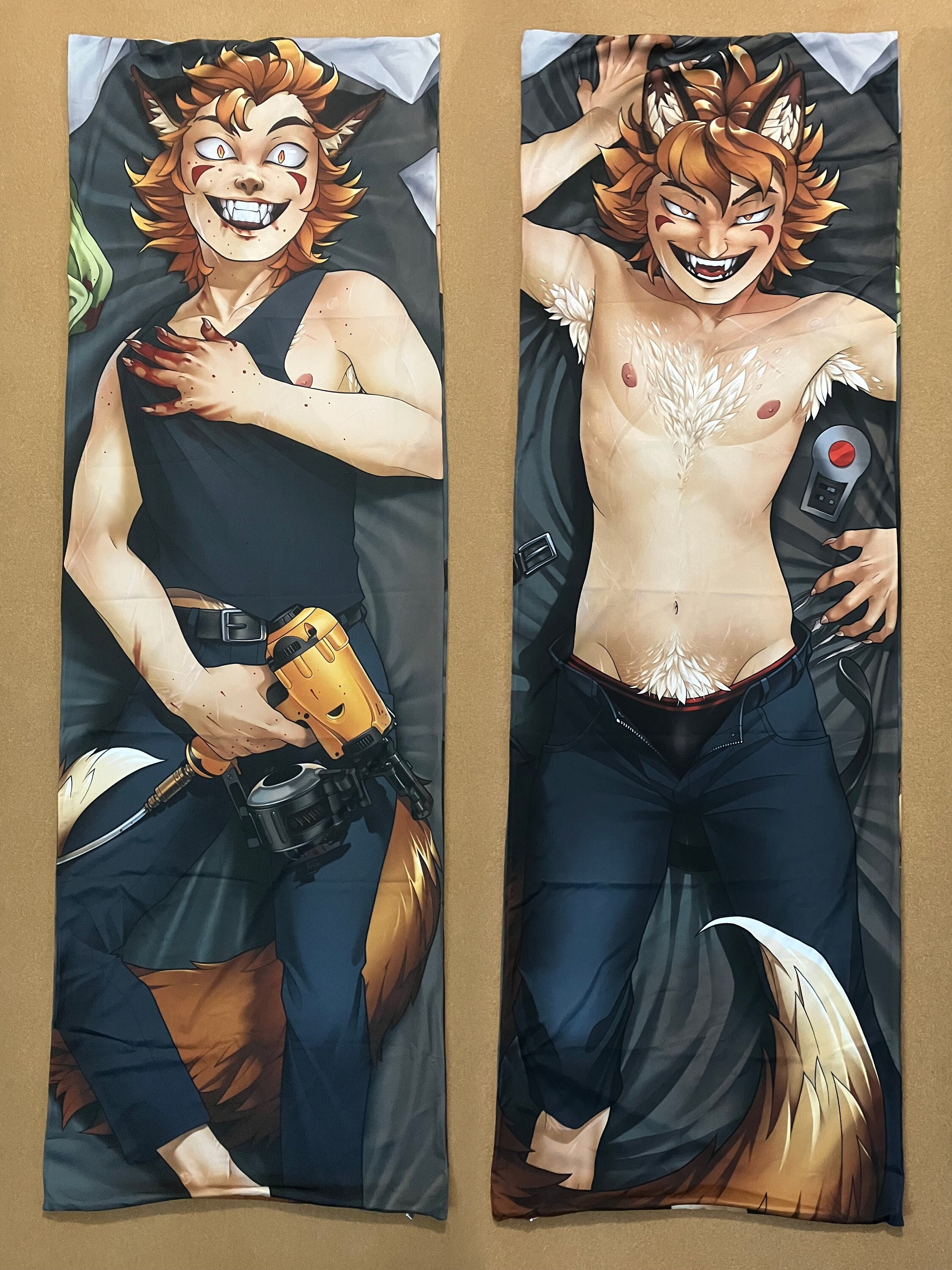 John Doe Dakimakura (body pillow cover)