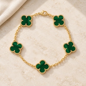 Van cleef clover bracelet - Etsy 日本