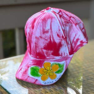 Hand Painted Hawaiian Trucker Hats - Etsy display picture 1