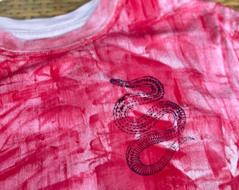 Unisex Bamboo T-Shirt: Hand-Painted Kauai Hawaii Shirt