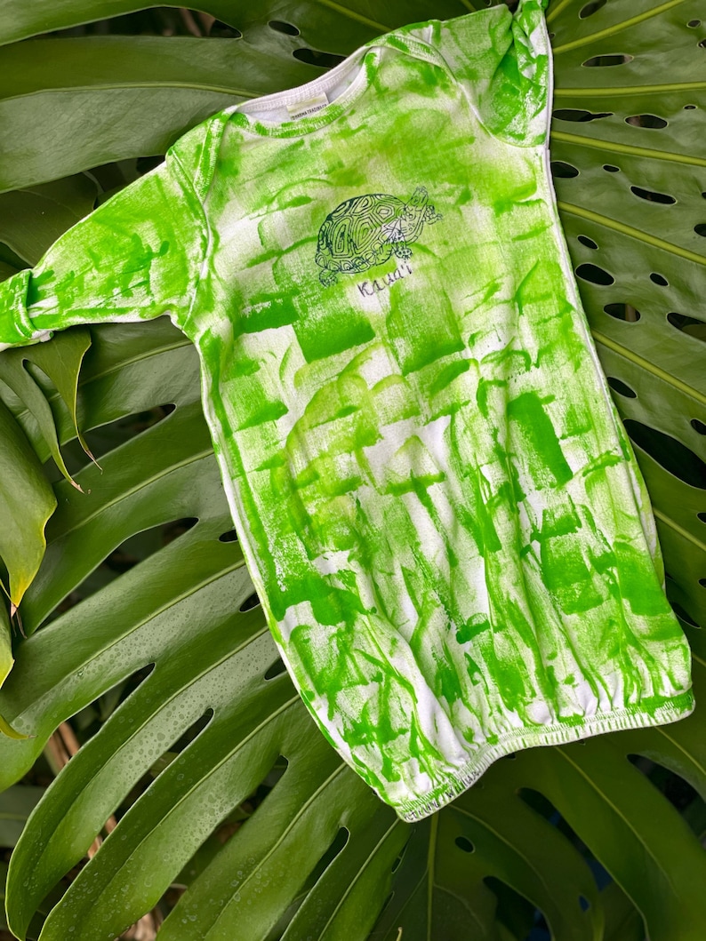 cotton rib baby sleep sack one size with turtle