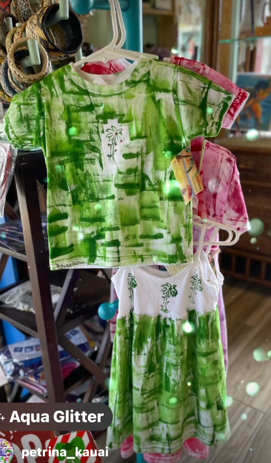 ON SALE Christmas Shirt Kids T Shirt Hand Painted Kauai Hand Etsy