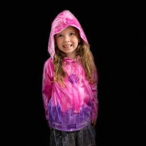 Hand Painted Childrens Hoodie Cotton Hoodie Ombre Hoodie Kauai Hawaii Hoodie Kids Hoodie Toddler Hoodie 2T-14/16 Unisex Kids Hoodie pink ombre shell