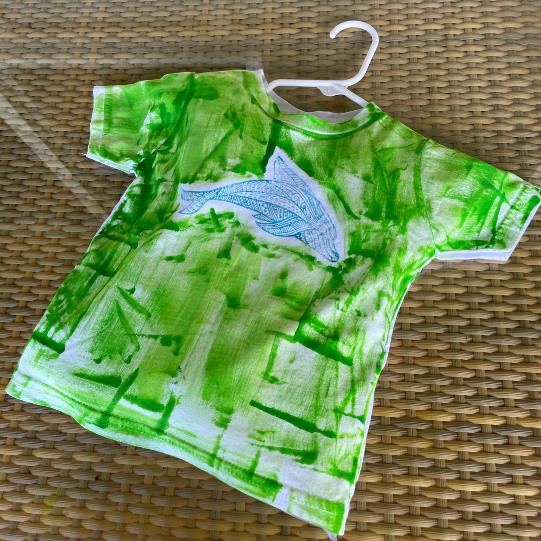 Knit Shirt With Octopus And Fish