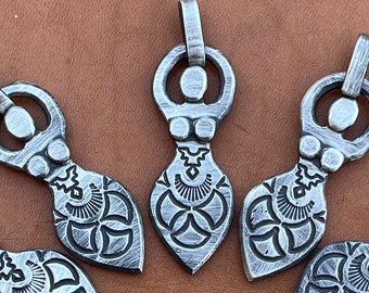 Sterling silver Goddess pendant