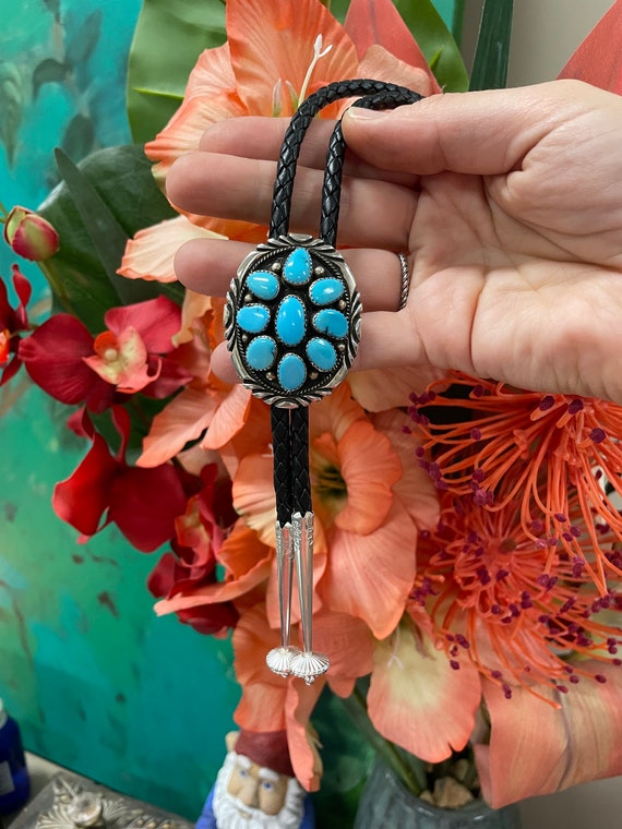 turquoise bolo tie