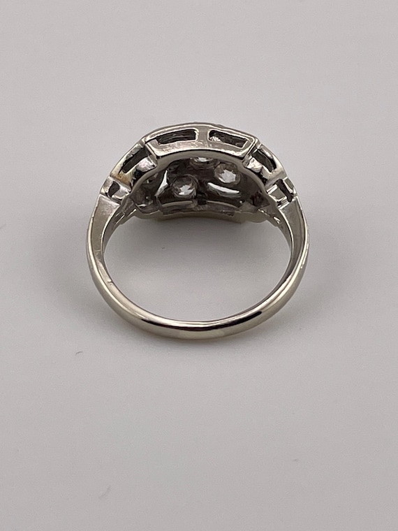 Art Deco Diamond Ring - image 9