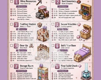 BlockCraft RPG Chore Chart