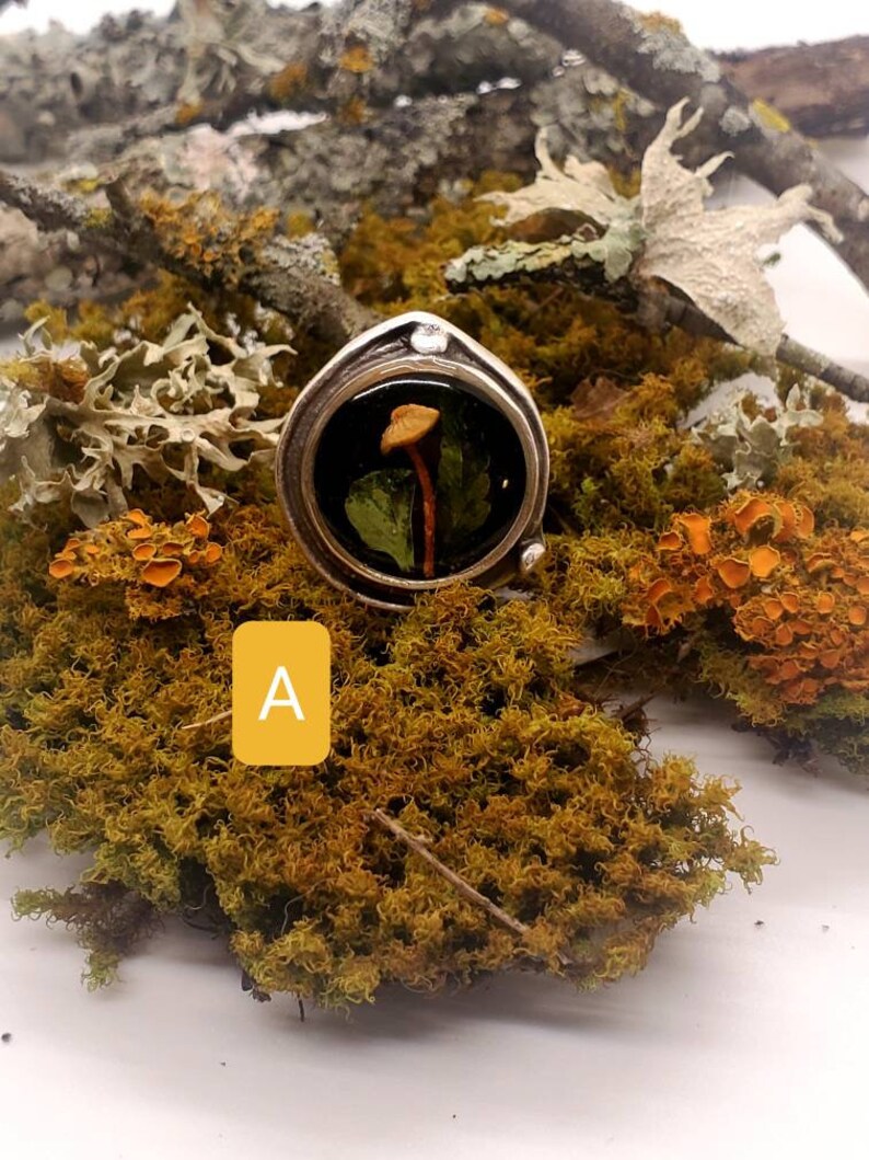 Mushroom Statement Ring