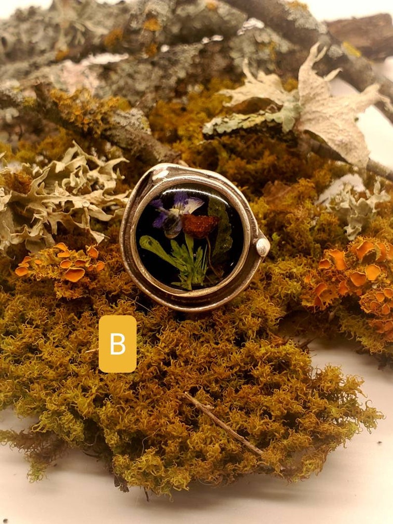 Mushroom Statement Ring
