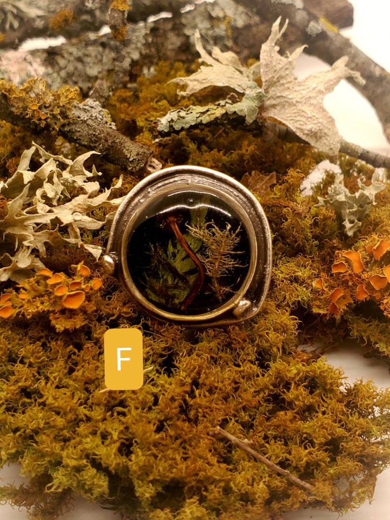 Mushroom Statement Ring