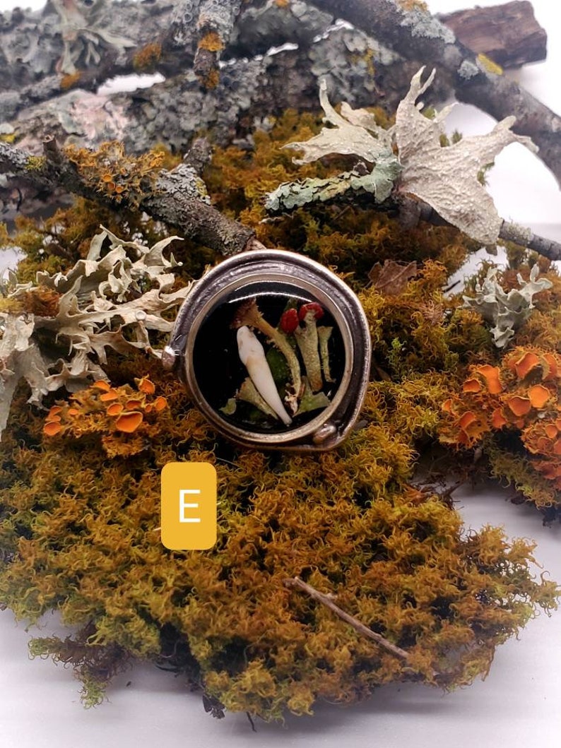 Mushroom Statement Ring