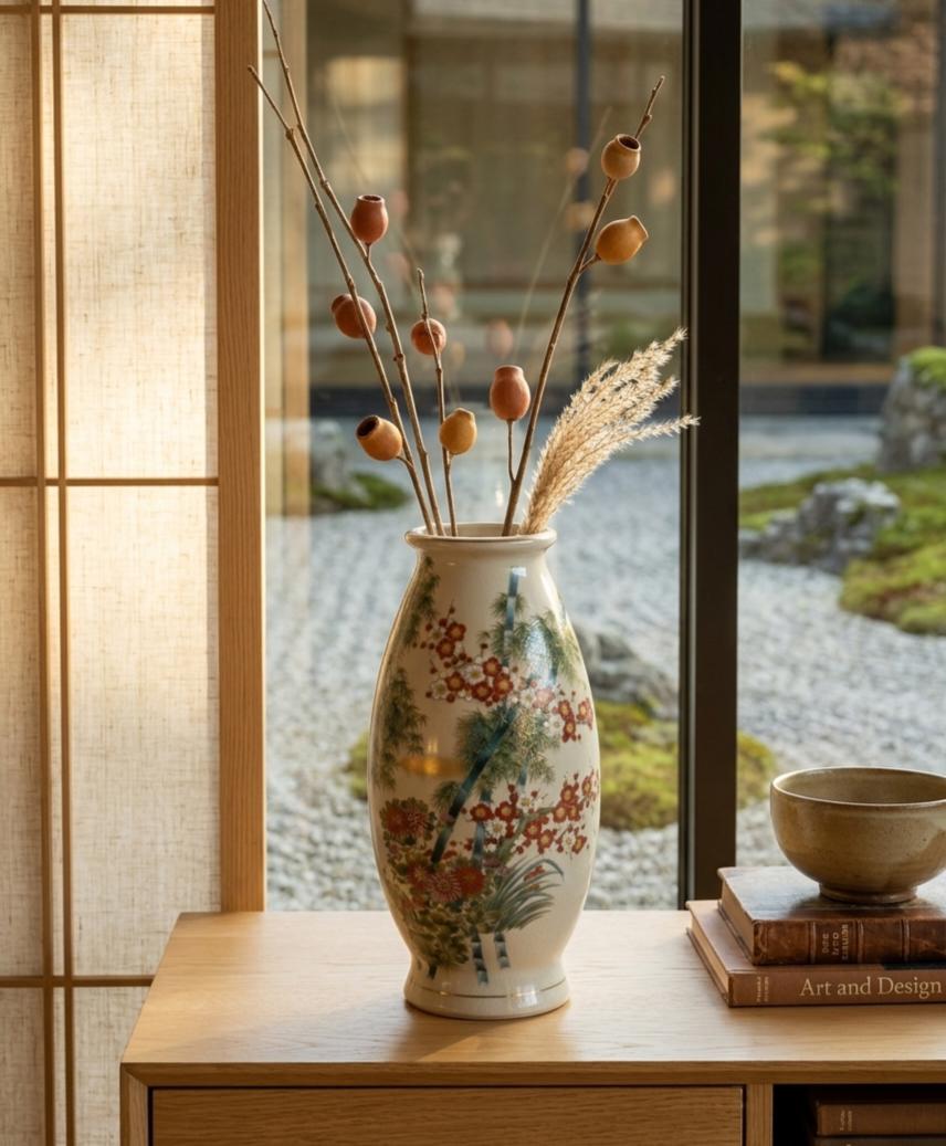 Seizan Japan Ceramic Vase - Etsy