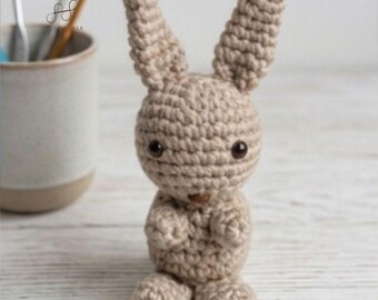 Beginner Crochet Bunny Amigurumi Pattern (PDF Download)
