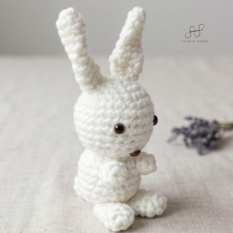 Beginner Crochet Bunny Amigurumi Pattern (PDF Download) - Etsy