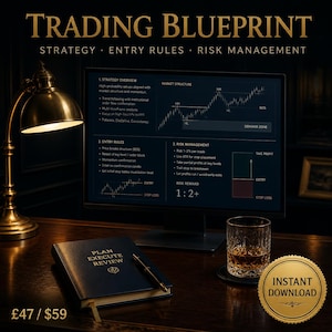 90-Day Trading Blueprint — Month-by-Month System to Build a Consistent Profitable Trading Strategy
