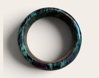 Ruby Zoisite Bangle