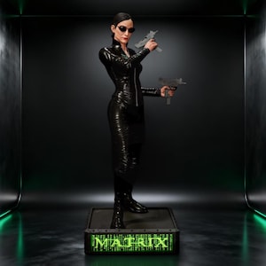 Trinity - Escultura de ciencia ficción de película (archivo STL) para impresión 3D de figuras de resina