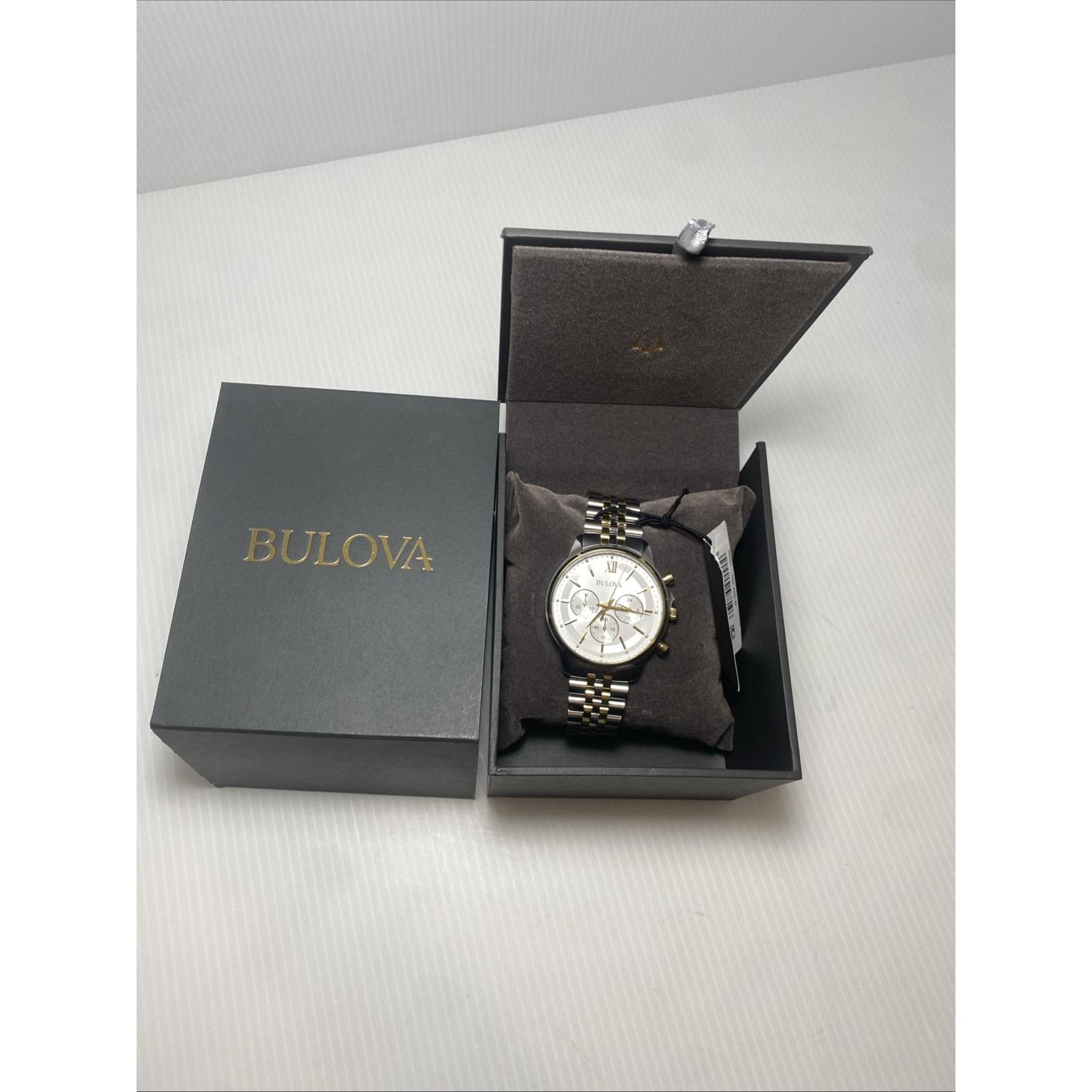 Bulova Chronograph - Etsy UK