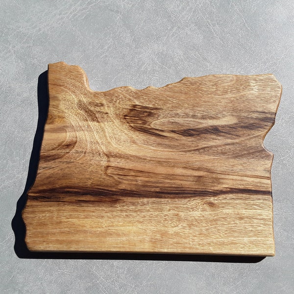 State Of Oregon Myrtlewood Small  Cutting Boards