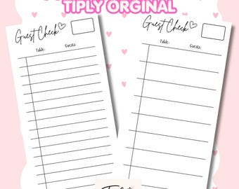 Guest Check - Tiply Original
