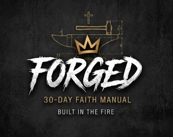 Manual de fe cristiana de 30 días para hombres / Cuaderno de trabajo para superar la adversidad (Descarga digital)