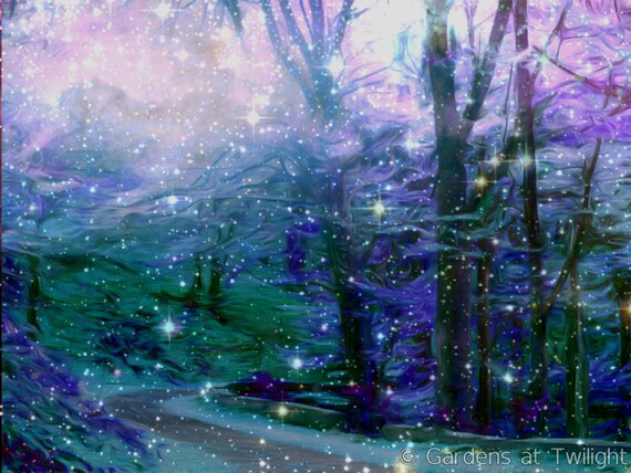 Enchanted Forest Dreamy Surreal Art Drive