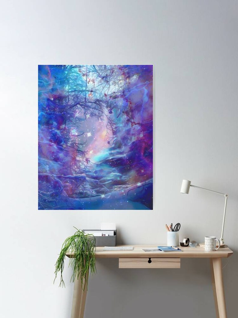 Fantasy PRINT Surreal Wall Art Fantasy Landscape Etsy