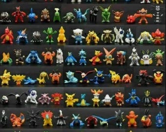Pokemon Mini Figure toys action figures 2-4 cm