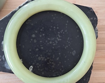 Bracciale in nefrite verde da 55,5 mm