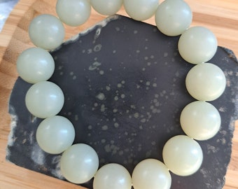 14mm Nephrite bracelet