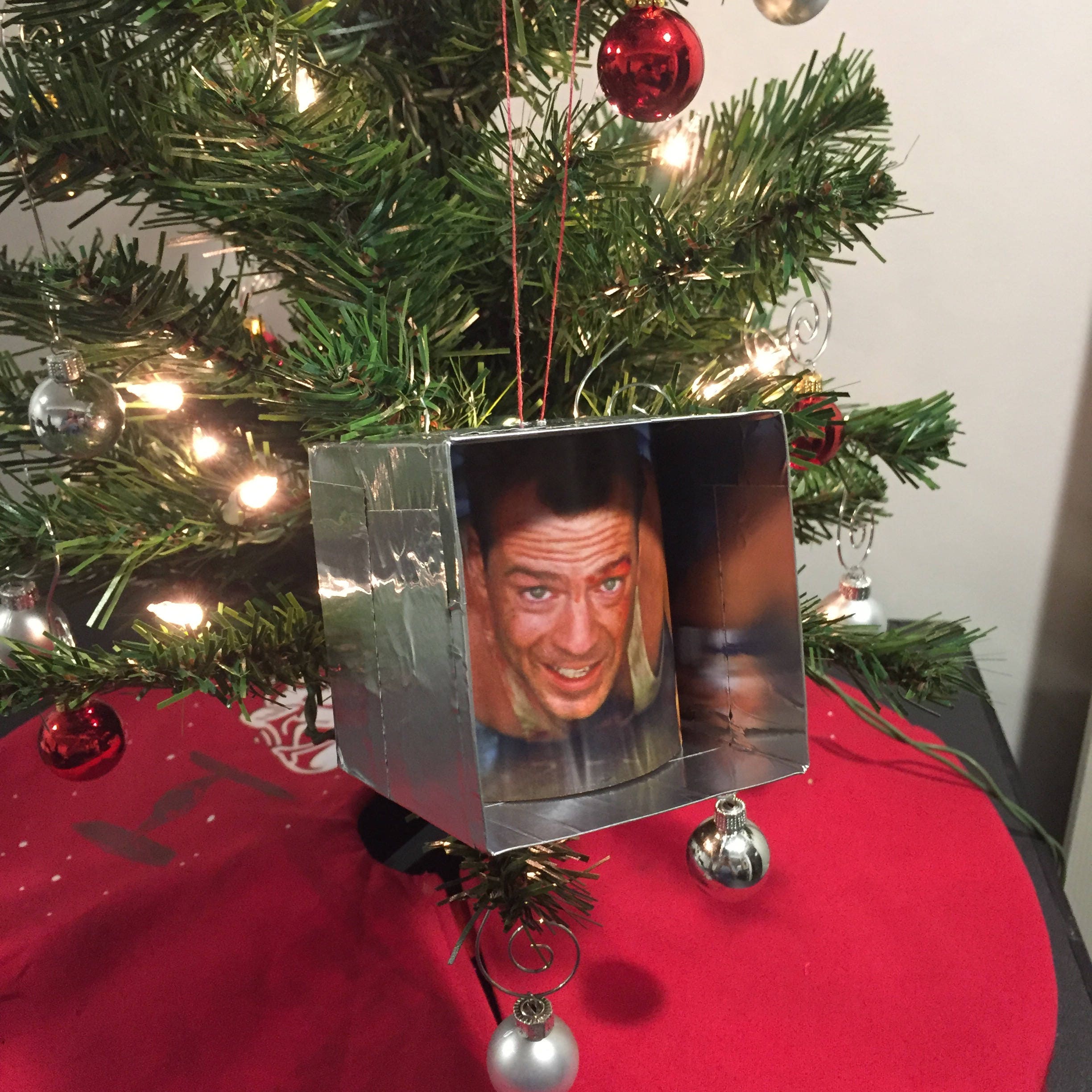 die hard ornament template