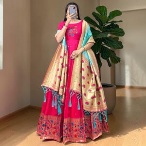 Paithani Gown