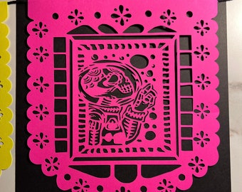 Mexican Day of the dead Ofrenda Banner