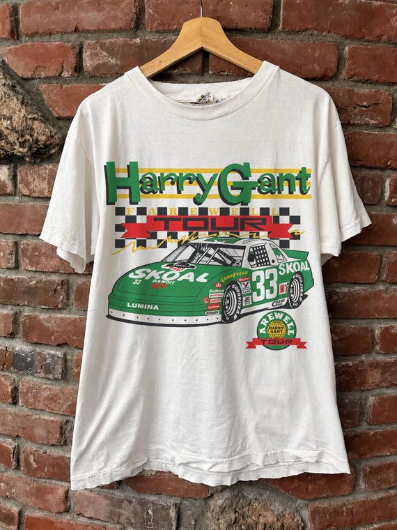 Gant, Vintage Harry Gant Nascar Racing T-Shirt, Harry Gant Shirt, 90s Nascar Shirt, 90s Nascar Tee, Gift For Father, Gift For Mother