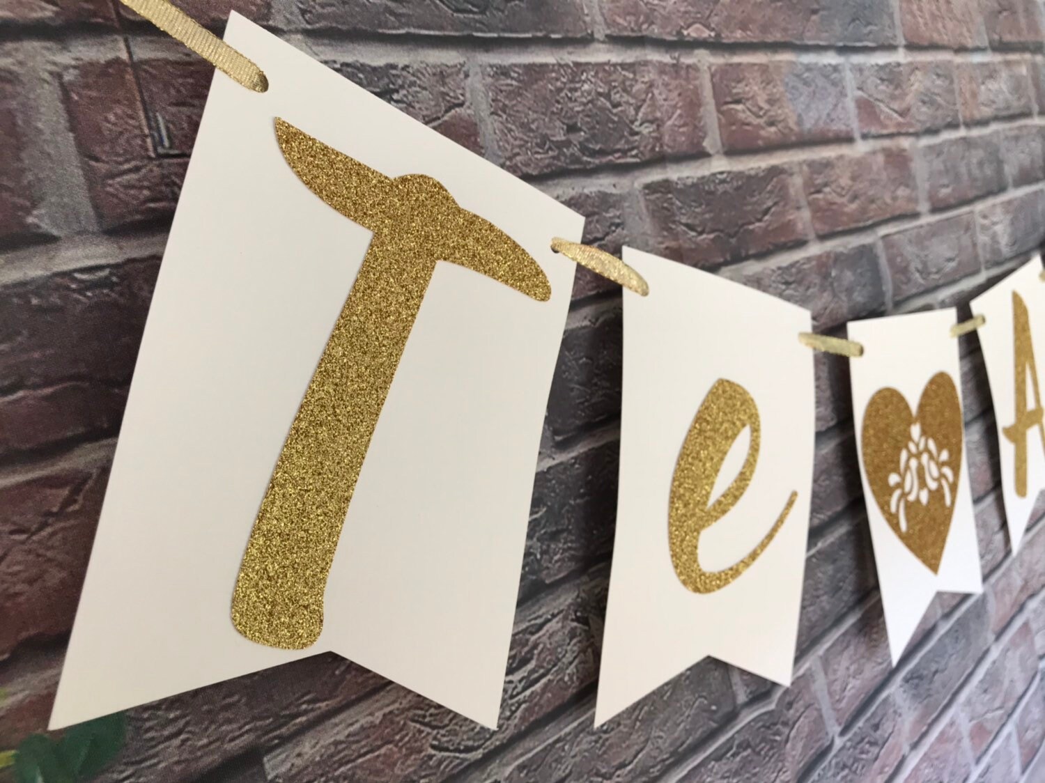 TE Amo Bannerte Amo Bannerwedding Bannerengaged Etsy