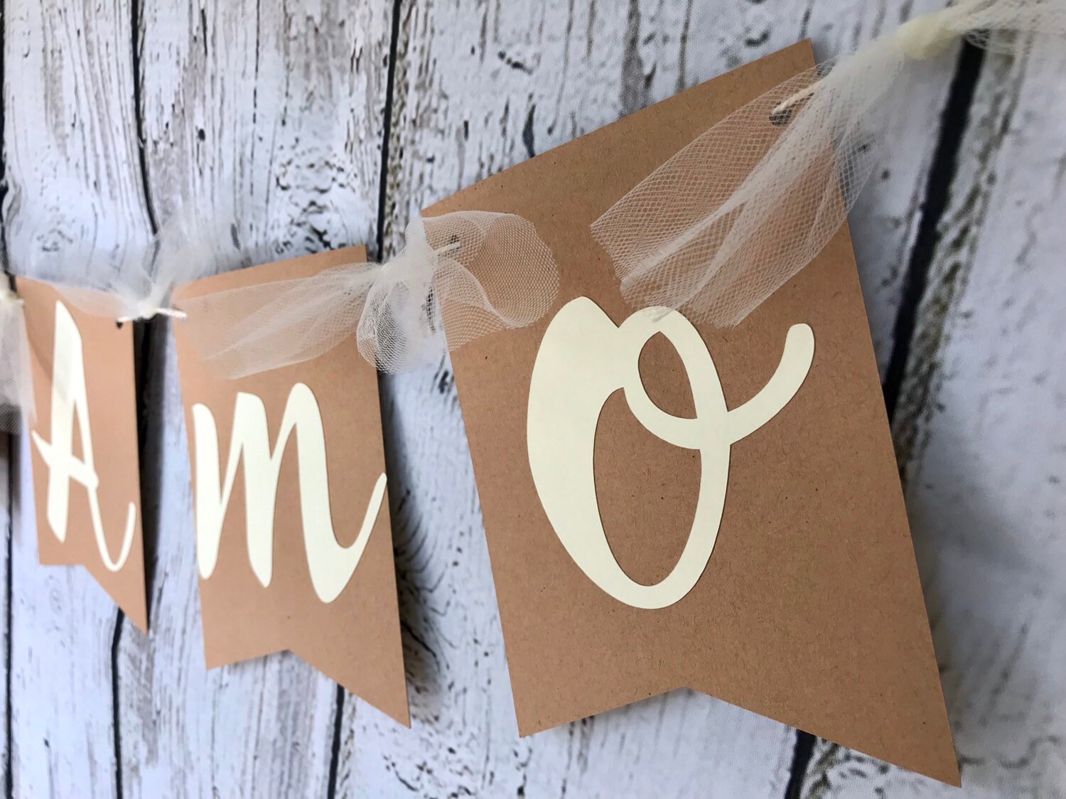 TE AMO BannerWedding bannerWedding decorationProposal Etsy