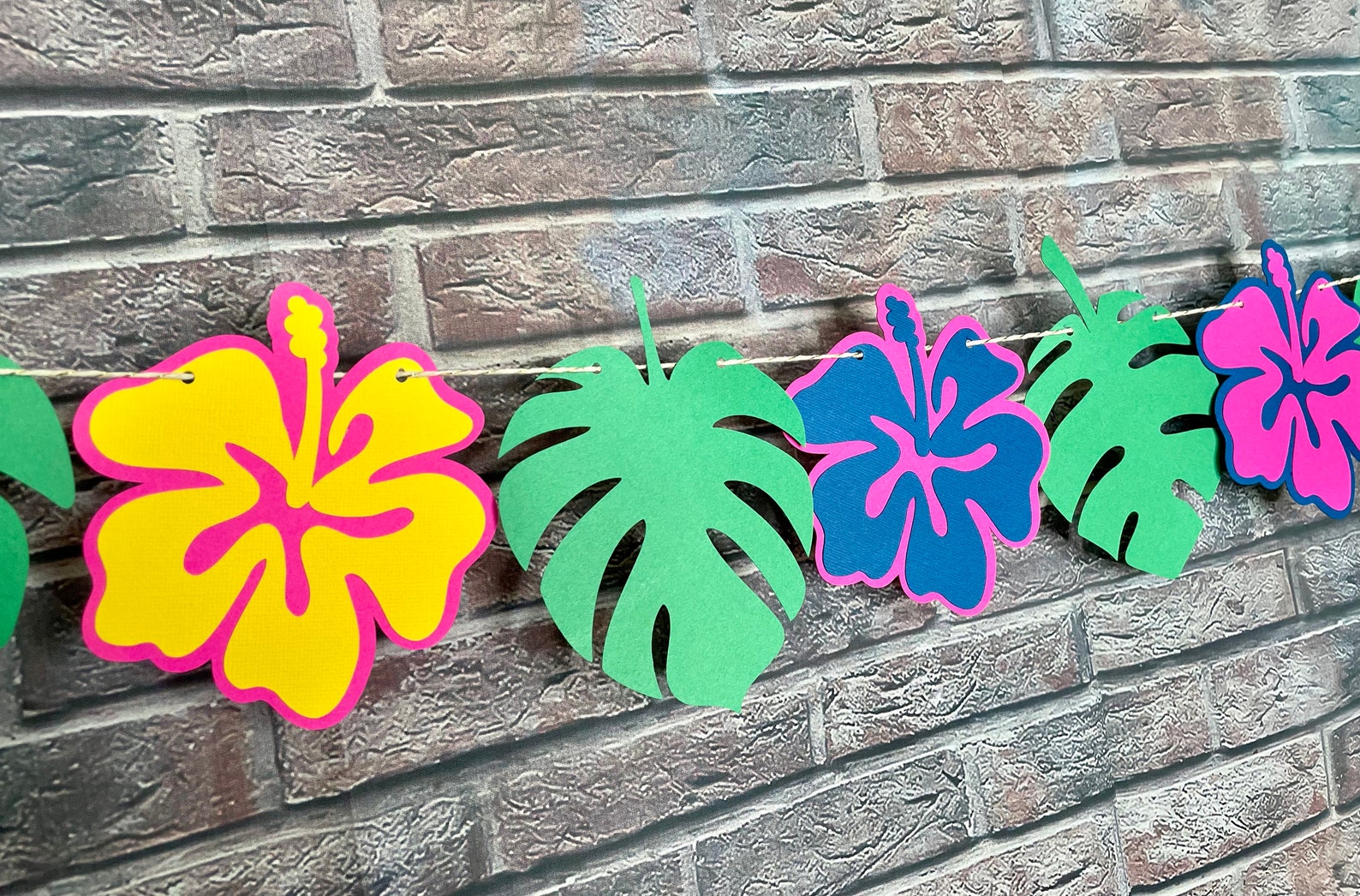 30 Décorations Tourbillons Suspendus Fête Hawaïenne - Motifs Palmier, Flamant, Ananas - Pour Anniversaire, Piscine, Plage