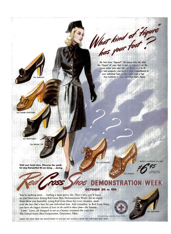 red cross shoes