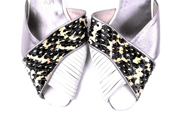 via spiga snakeskin shoes