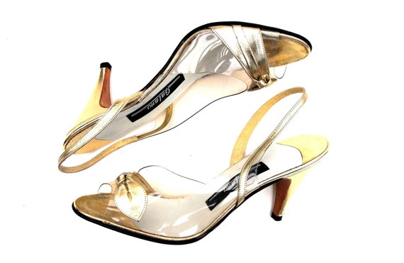 clear glass shoes
