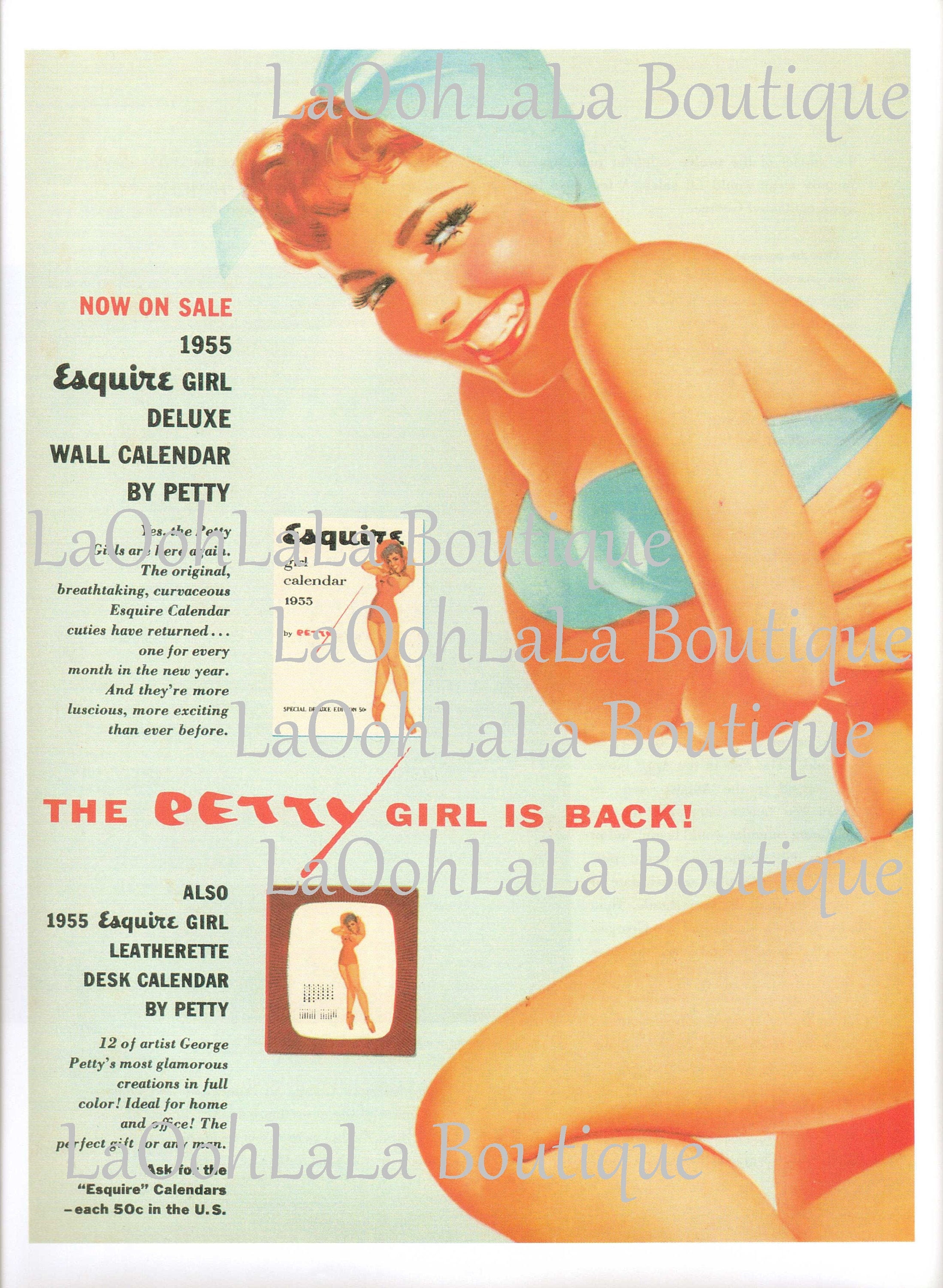 1950's Pin Up Girl Art Archery Poster A3 A2 Print