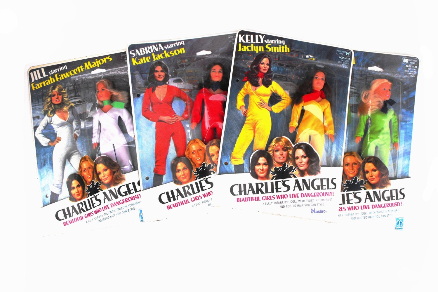 1977 A CHOISIR 4 TENUES CHARLIE'S ANGELS DOLL HASBRO 1977 A CHOISIR 4 TENUES CHARLIE'S ANGELS DOLL HASBRO