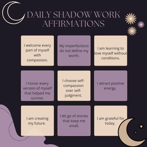 Shadow work template