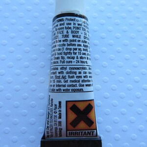Final Quantities Sale ! ZAP Gel Jewelry Super Glue 0.10 oz (3 gram) Tube with fine point tip ! Choose Qty ( 1 Tube ) ! image 4