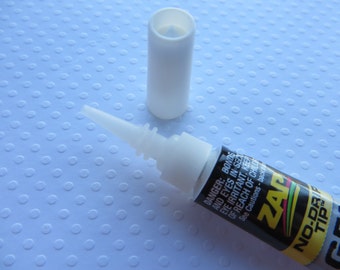 ZAP Gel Jewelry Super Glue  0.10 oz (3 gram) Tube with fine point tip !  Choose Qty (  1 Tube )  !