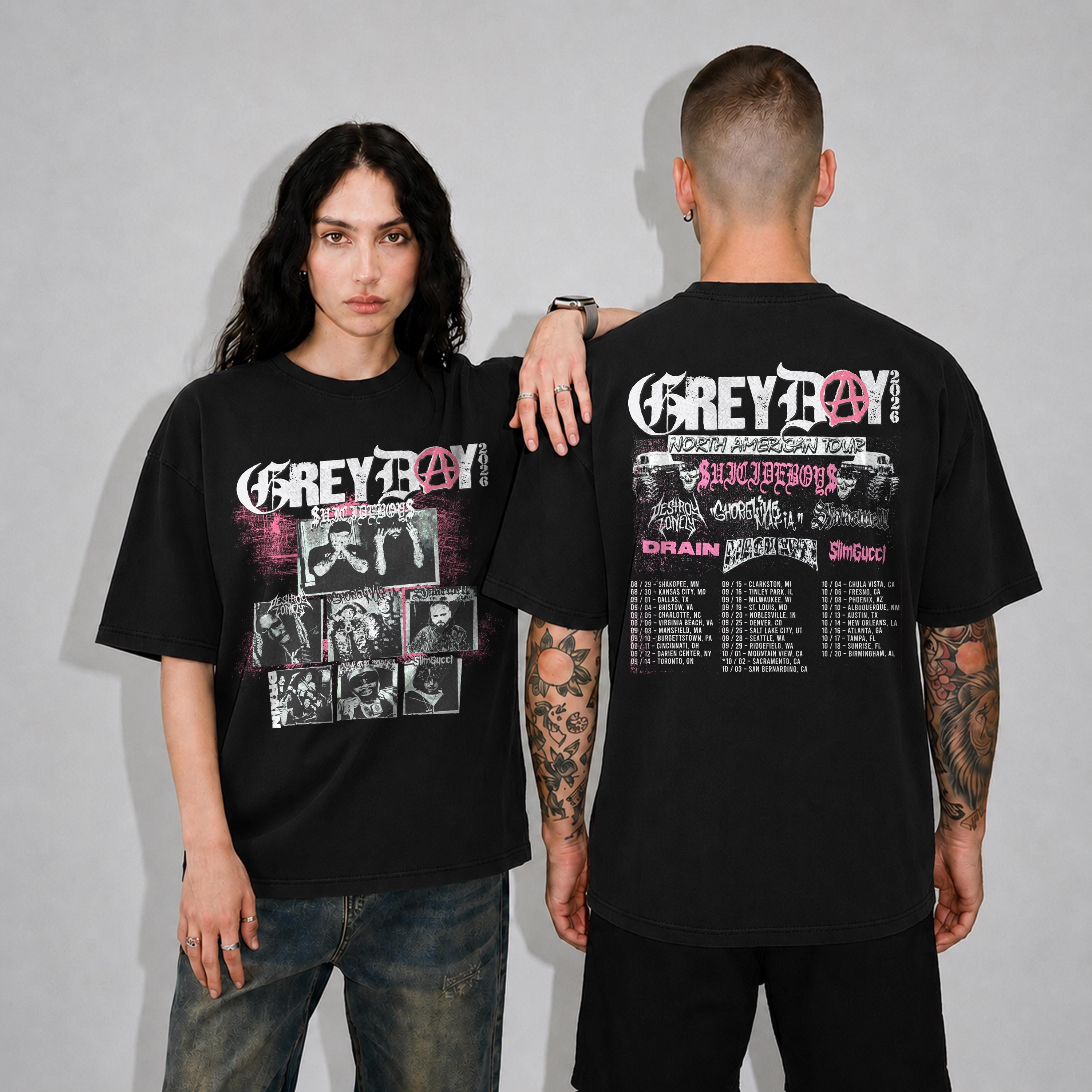 Grey Day Tour Shirt - Etsy