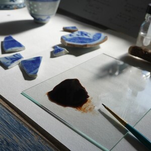 Kintsugi Repair Kit Full Set 23pcs Genuine Japanese Urushi Lacquer Gold Repair DIY Made in Japan