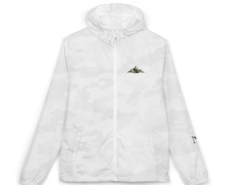 Lightweight Adventure Windbreaker, Unisex Outdoor Jacket, Water Resistant Travel Jacket, Naturvilo
